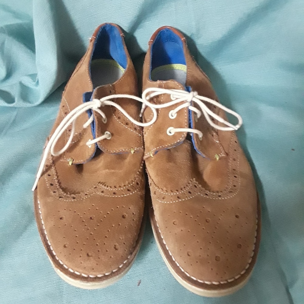 Ted Baker Suede Casual Oxfords, 9M
